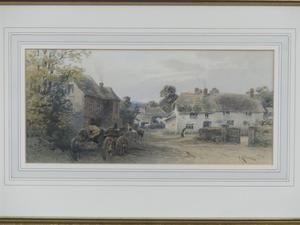 19th century Honiton watercolours to be auctioned